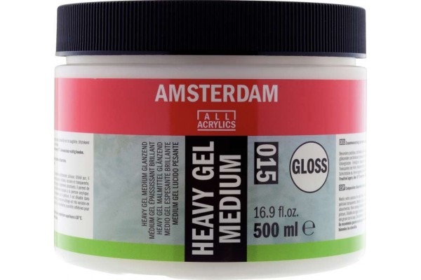HEAVY GEL MEDIUM 015 GLOSS AMSTERDAM 500ml