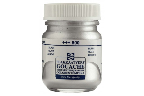 GOUACHE ΤΕΜΠΕΡΑ 50ml 800 Silver  ROYAL TALENS
