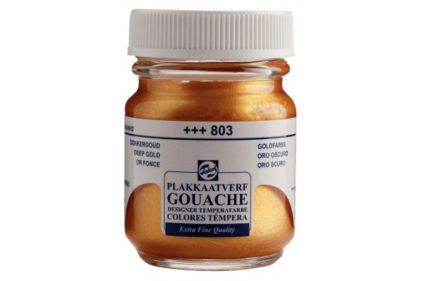 GOUACHE ΤΕΜΠΕΡΑ 50ml 803 Deep Gold  ROYAL TALENS