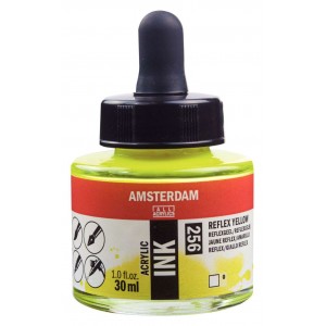 ΜΕΛΑΝΙ INK AMSTERDAM 30ml 256 REFLEX YELLOW ΜΕΛΑΝΙ INK AMSTERDAM 30ml 256 REFLEX YELLOW