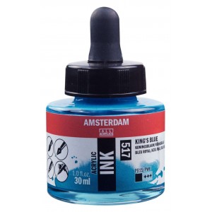 ΜΕΛΑΝΙ INK AMSTERDAM 30ml 517 KING'S BLUE ΜΕΛΑΝΙ INK AMSTERDAM 30ml 517 KING'S BLUE