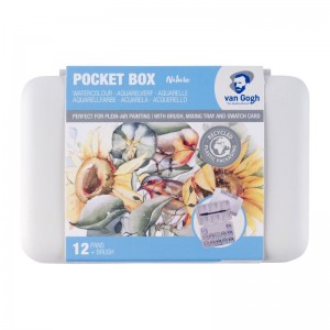 WATERCOLOUR POCKET BOX VAN GOGH ΣΕ ΠΑΣΤΙΛΙΕΣ 12ΤΕΜ Shades of nature