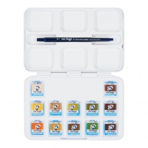WATERCOLOUR POCKET BOX VAN GOGH ΣΕ ΠΑΣΤΙΛΙΕΣ 12ΤΕΜ Shades of nature