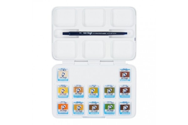 WATERCOLOUR POCKET BOX VAN GOGH ΣΕ ΠΑΣΤΙΛΙΕΣ 12ΤΕΜ Shades of nature