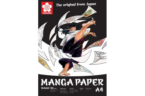 ΜΠΛΟΚ MANGA PAPER A4 20 ΦΥΛΛΑ 250g