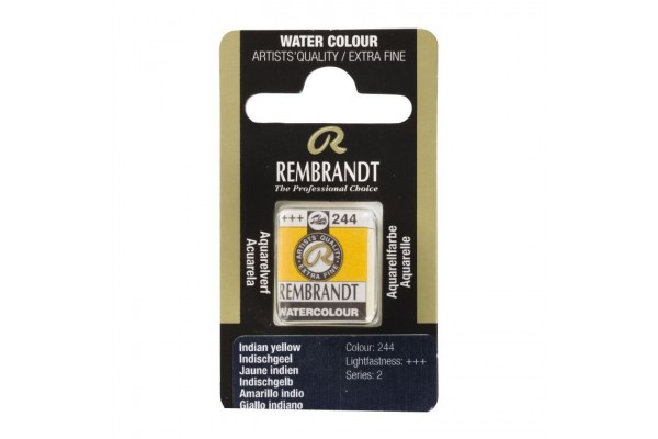 ΠΑΣΤΙΛΙΕΣ ΑΚΟΥΑΡΕΛΑΣ REMBRANDT S2 244 Indian Yellow