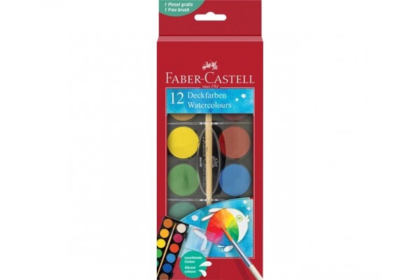 ΝΕΡΟΜΠΟΓΙΕΣ ΣΕΤ 12ΤΕΜΑΧΙΩΝ 125018 FABER CASTELL