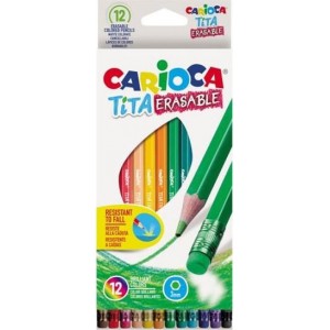 ΞΥΛΟΜΠΟΓΙΑ 12 ΧΡΩΜΑΤΩΝ ΜΕ ΓΟΜΑ CARIOCA TITA ERA ΞΥΛΟΜΠΟΓΙΑ 12 ΧΡΩΜΑΤΩΝ ΜΕ ΓΟΜΑ CARIOCA TITA ERA
