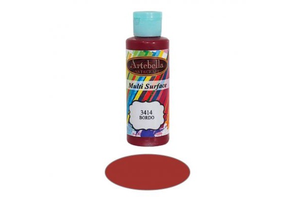 ΑΚΡΥΛΙΚΟ MULTISURFACE No 3414 ΜΠΟΡΝΤΟ 130CC ARTEBELLA