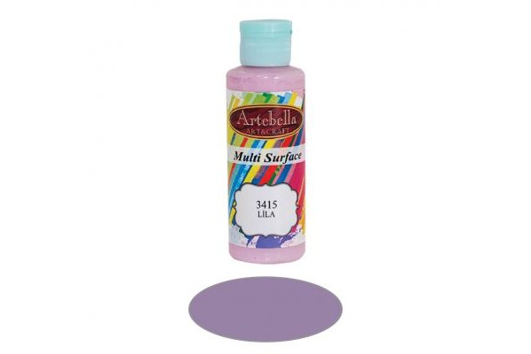 ΑΚΡΥΛΙΚΟ MULTISURFACE No 3415 ΛΙΛΑ130CC ARTEBELLA