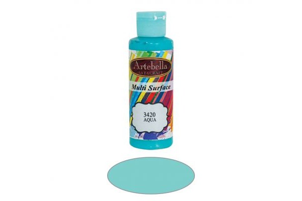 ΑΚΡΥΛΙΚΟ MULTISURFACE No 3420 AQUA 130CC ARTEBELLA