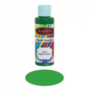 ΑΚΡΥΛΙΚΟ MULTISURFACE No 3423 ΠΡΑΣΙΝΟ 130CC ARTEBELLA ΑΚΡΥΛΙΚΟ MULTISURFACE No 3423 ΠΡΑΣΙΝΟ 130CC ARTEBELLA