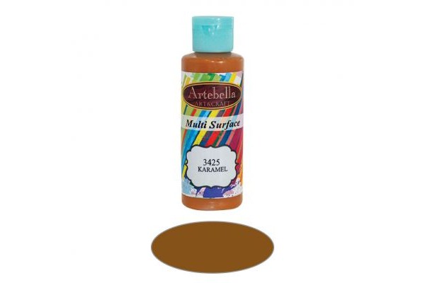 ΑΚΡΥΛΙΚΟ MULTISURFACE No 3425 ΚΑΡΑΜΕΛΑ 130CC ARTEBELLA