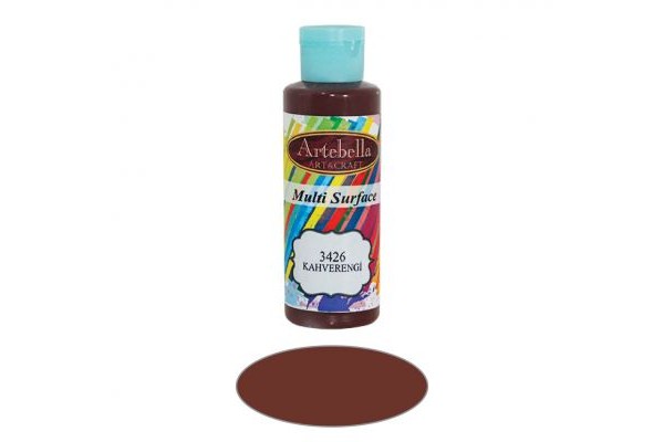 ΑΚΡΥΛΙΚΟ MULTISURFACE No 3426 ΚΑΦΕ 130CC ARTEBELLA