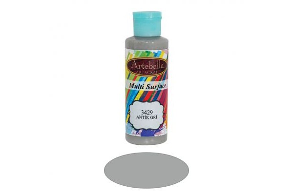ΑΚΡΥΛΙΚΟ MULTISURFACE No 3429 ΓΚΡΙ ΑΝΤΙΚ 130CC ARTEBELLA