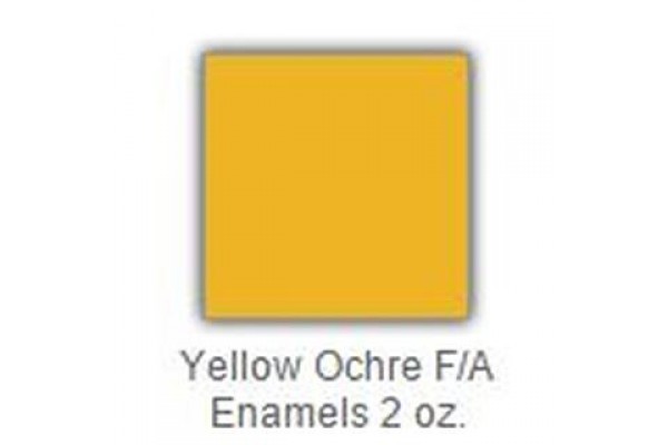 ΧΡΩΜΑ FOLKART ENAMEL(ΓΥΑΛΙ ΚΕΡΑΜΙΚΟ) 59M YELLOW OCHRE