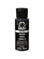 ΧΡΩΜΑ FOLKART ENAMEL(ΓΥΑΛΙ ΚΕΡΑΜΙΚΟ) 59M LICORICE