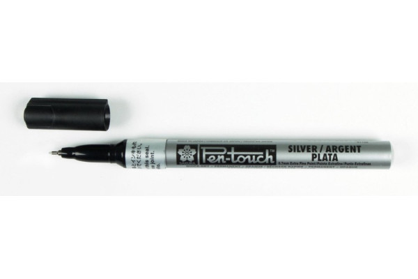 ΜΑΡΚΑΔΟΡΟΙ PEN-TOUCH ΑΣΗΜΙ EXTRA FINE 0.7mm