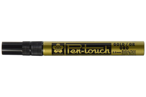 ΜΑΡΚΑΔΟΡΟΙ PEN-TOUCH ΧΡΥΣΟ MEDIUM 2mm