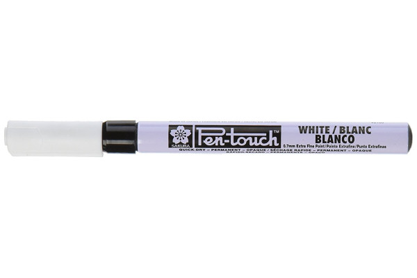 ΜΑΡΚΑΔΟΡΟΙ PEN-TOUCH ΛΕΥΚΟ EXTRA FINE 0.7mm