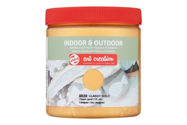 ΧΡΩΜΑ ΚΙΜΩΛΙΑΣ IN/OUT A/C 250ML 8020 GLASSY GOLD