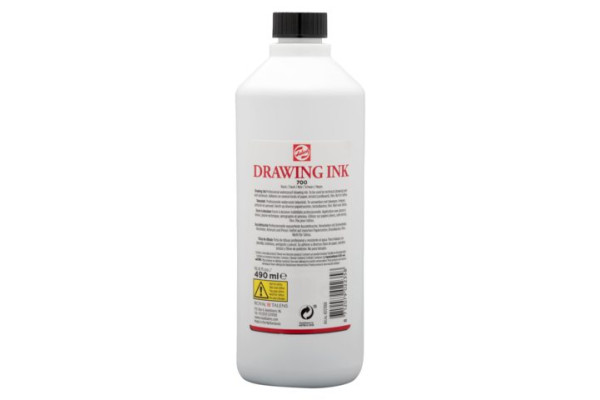 ΜΕΛΑΝΙ DRAWING INK  ΜΑΥΡΟ 490ML
