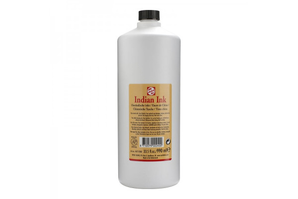 ΜΕΛΑΝΙ INDIAN INK ΜΑΥΡΟ 990ML
