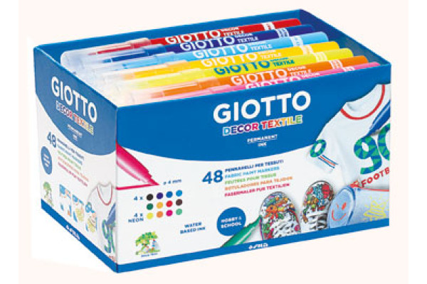 ΜΑΡΚΑΔΟΡΟΙ ΖΩΓΡΑΦΙΚΗΣ ΥΦΑΣΜΑΤΟΣ 48ΤΕΜ GIOTTO