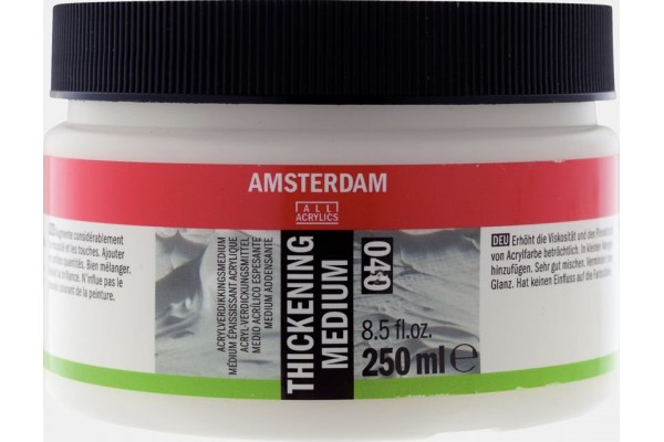 AMSTERDAM ACRYLIC THICKENING MEDIUM 040 250ml