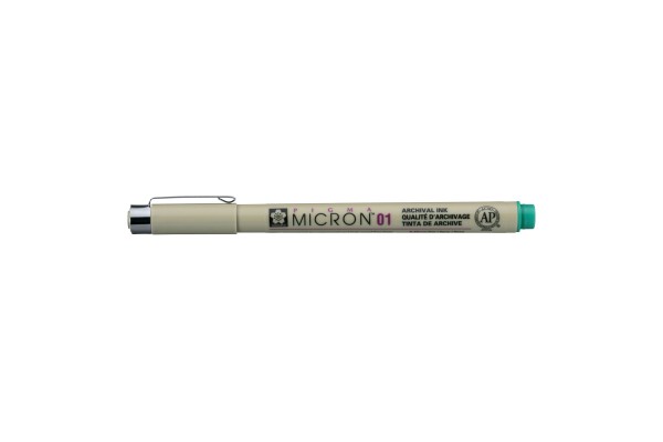 ΜΑΡΚΑΔΟΡΟΙ SAKURA  MICRON 01 ΠΡΑΣΙΝΟ  PIGMA