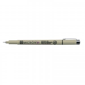 ΜΑΡΚΑΔΟΡΟΣ SAKURA MICRON 01 ΜΑΥΡΟ   PIGMA