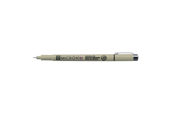 ΜΑΡΚΑΔΟΡΟΣ SAKURA MICRON 01 ΜΑΥΡΟ   PIGMA