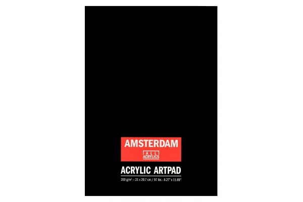 ΜΠΛΟΚ Α4 10Φ 200GSM AMSTERDAM ACRYLIC ART PAD