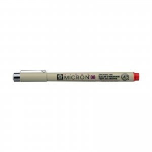 ΜΑΡΚΑΔΟΡΟΣ PIGMA MICRON 08 0,5MM ΚΟΚΚΙΝΟΣ