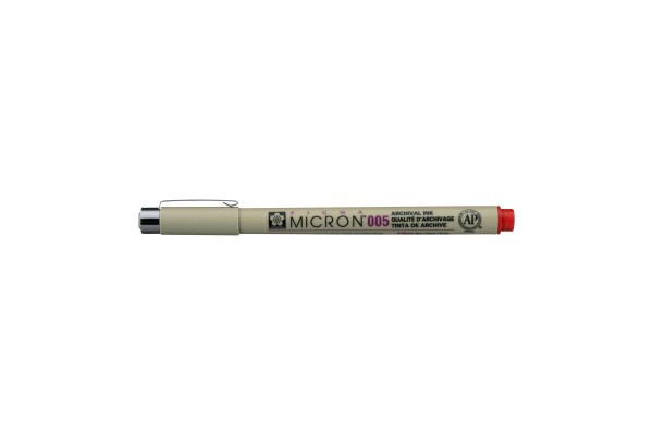 ΜΑΡΚΑΔΟΡΟΣ PIGMA MICRON 005 0,2MM ΚΟΚΚΙΝΟ