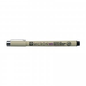 ΜΑΡΚΑΔΟΡΟΣ SAKURA MICRON 005  ΜΑΥΡΟ PIGMA