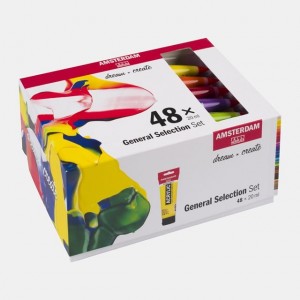 ΣΕΤ ΑΚΡΥΛΙΚΑ AMSTERDAM 48x20ml General selection set