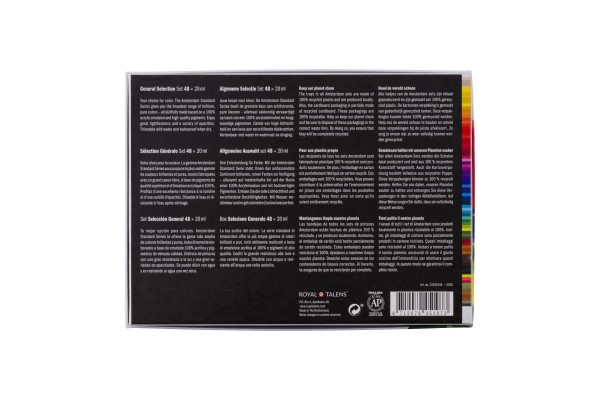 ΣΕΤ ΑΚΡΥΛΙΚΑ AMSTERDAM 48x20ml General selection set