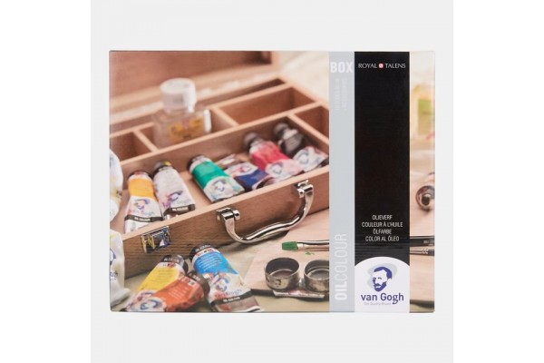 ΣΕΤ ΛΑΔΙΑ VAN GOGH ΣΕ ΞΥΛΙΝΗ ΚΑΣΕΤΙΝΑ 10x40ml BASIC BOX