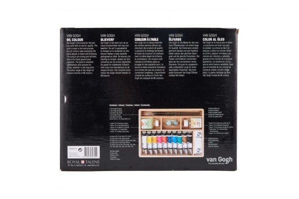 ΣΕΤ ΛΑΔΙΑ VAN GOGH ΣΕ ΞΥΛΙΝΗ ΚΑΣΕΤΙΝΑ 10x40ml BASIC BOX