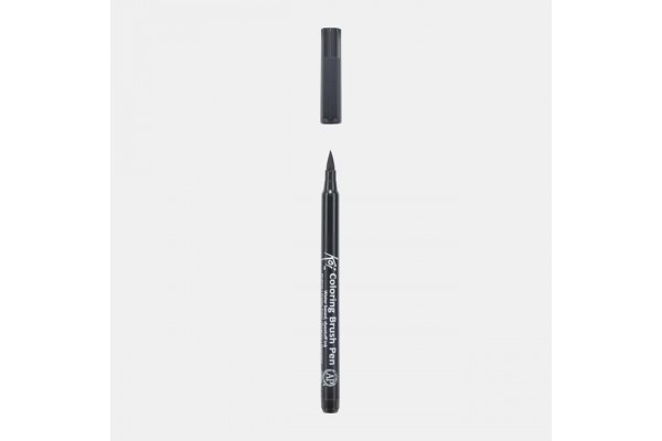 ΜΑΡΚΑΔΟΡΟΣ SAKURA KOI COLOUR BRUSH PEN  ΜΑΥΡΟΣ