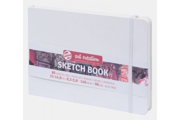 ΜΠΛΟΚ ΣΧΕΔΙΟΥ 15x21 White ΠΛΑΓΙΟ ΜΕ ΛΑΣΤΙΧΟ ART CREATION 140g 80 ΦΥΛΛΑ