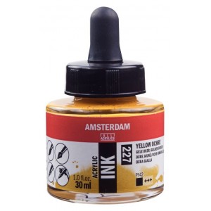 ΜΕΛΑΝΙ INK AMSTERDAM 30ml 227 YELLOW OCHRE ΜΕΛΑΝΙ INK AMSTERDAM 30ml 227 YELLOW OCHRE