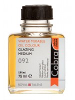GLAZING MEDIUM 75ml ΓΙΑ ΛΑΔΙ ΖΩΓΡΑΦΙΚΗΣ COBRA WATER MIXABLE
