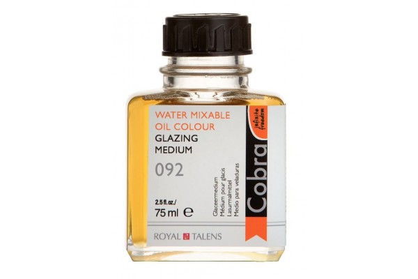 GLAZING MEDIUM 75ml ΓΙΑ ΛΑΔΙ ΖΩΓΡΑΦΙΚΗΣ COBRA WATER MIXABLE