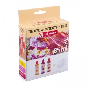 ΣΕΤ ΧΡΩΜΑΤΑ ΓΙΑ ΥΦΑΣΜΑ 3X85ML TIE DYE WITH TEXTILE SILK PINK ΣΕΤ ΧΡΩΜΑΤΑ ΓΙΑ ΥΦΑΣΜΑ 3X85ML TIE DYE WITH TEXTILE SILK PINK