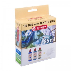 ΣΕΤ ΧΡΩΜΑΤΑ ΓΙΑ ΥΦΑΣΜΑ 3X85ML TIE DYE WITH TEXTILE SILK BLUE ΣΕΤ ΧΡΩΜΑΤΑ ΓΙΑ ΥΦΑΣΜΑ 3X85ML TIE DYE WITH TEXTILE SILK BLUE