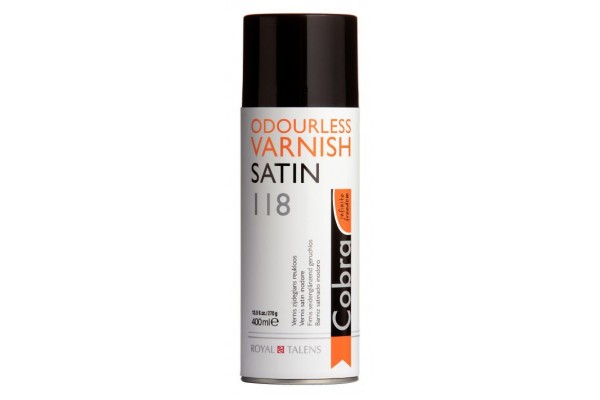 ΒΕΡΝΙΚΙ ΓΙΑ ΛΑΔΙ COBRA ΑΟΣΜΟ SPRAY 400ml SATIN 118