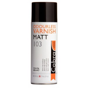 ΒΕΡΝΙΚΙ ΓΙΑ ΛΑΔΙ COBRA ΑΟΣΜΟ SPRAY 400ml MATT 103 ΒΕΡΝΙΚΙ ΓΙΑ ΛΑΔΙ COBRA ΑΟΣΜΟ SPRAY 400ml MATT 103