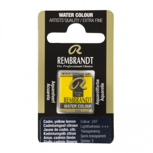 ΠΑΣΤΙΛΙΕΣ ΑΚΟΥΑΡΕΛΑΣ REMBRANDT S3 207 Cadmium Yellow Lemon